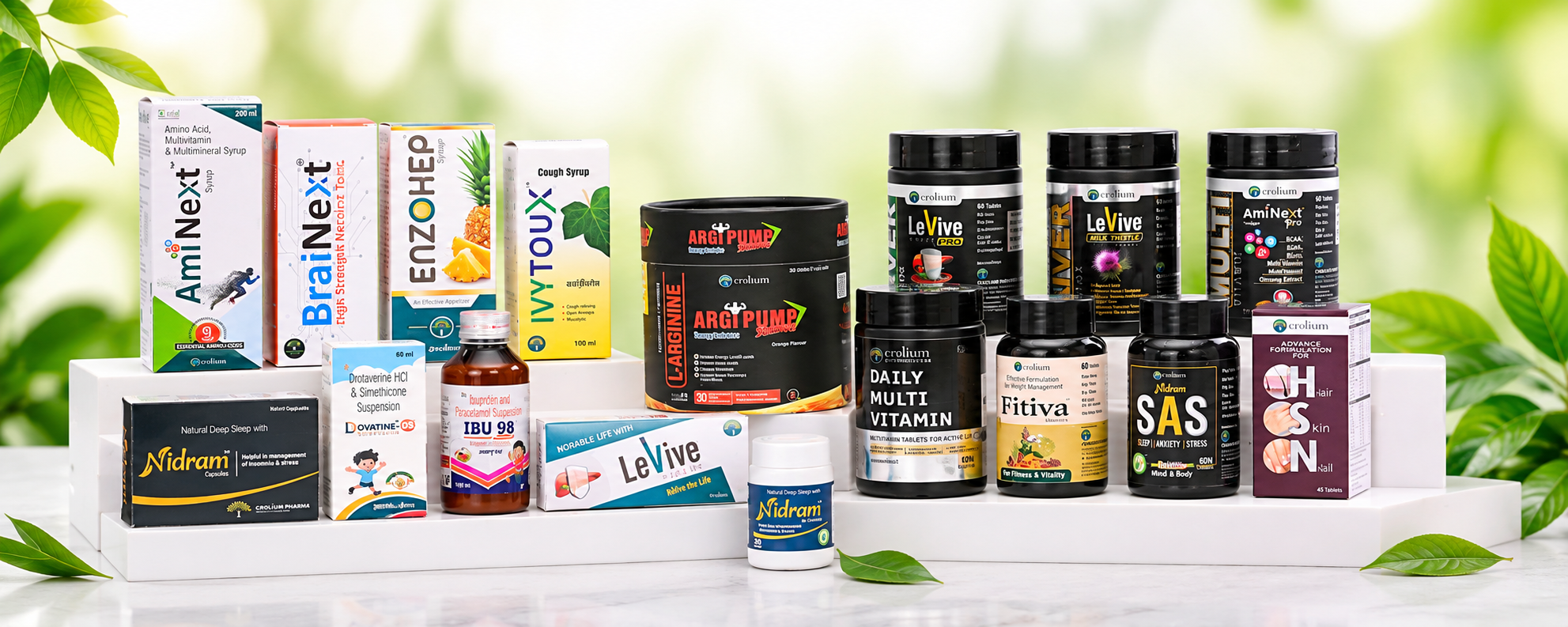 Crolium product range banner 1